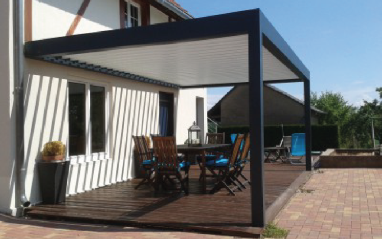 Pergola à lames orientables - WARGEL HOME CONCEPTEUR